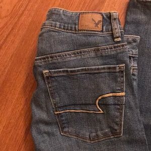 American Eagle Hi-Rise Skinny Jeans